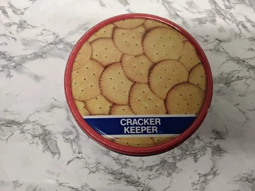 Vintage 1982 Ritz Cracker Tin Advertisement