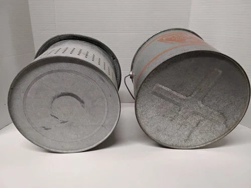 Antique 1950s Live Bait/ Minnow Bucket
