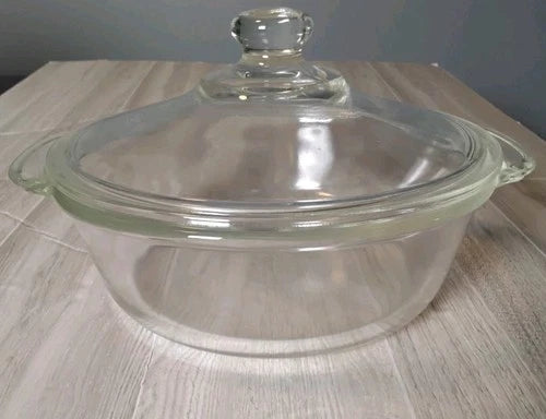 Vintage Fire King Casserole Dish with Lid