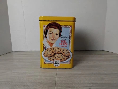 Nestle Toll House Cookie Canister 1980s