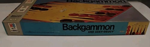 1973 Milton Bradley Backgammon Acey-Deucy Board Game  Complete Set