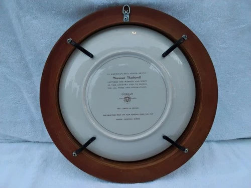 1972 Four Seasons Norman Rockwell Wall Plaque Plates