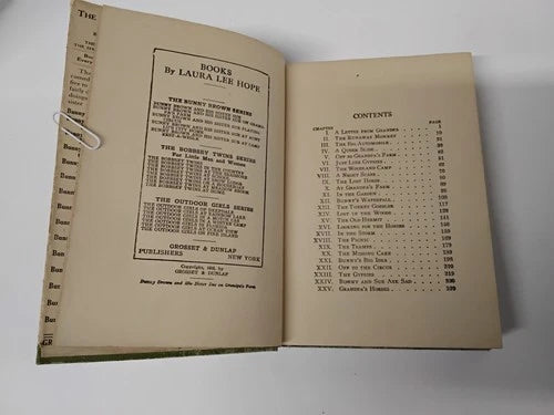 Set Of 3: 1916 Bunny Brown Childrens Books